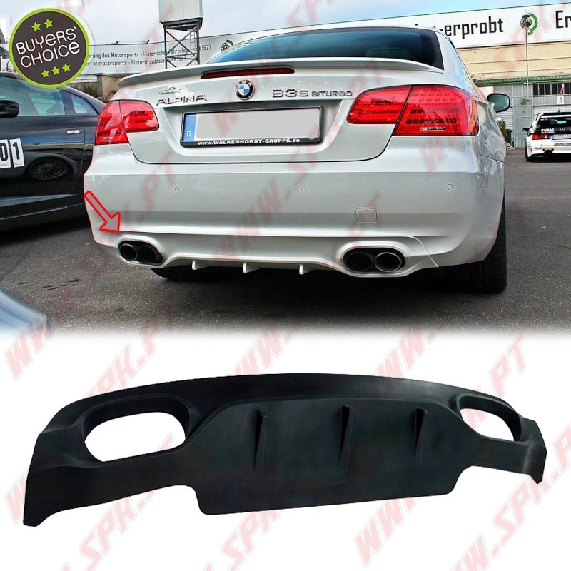 Difusor Traseiro Look Alpina - BMW E92 / E93 LCI (2010-2013) Difusor Traseiro Look Alpina - BMW E92 / E93 LCI (2010-2013)