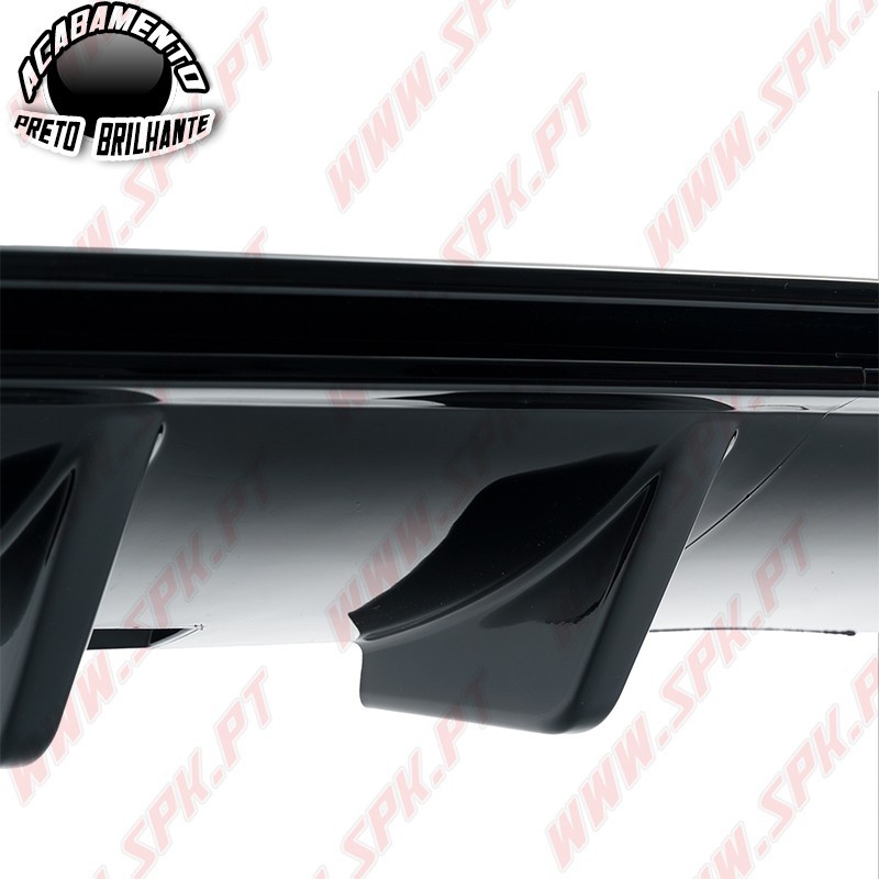 Difusor Traseiro - VW Golf 7.5 Facelift (2017-2019) Difusor Traseiro - VW Golf 7.5 Facelift (2017-2019)