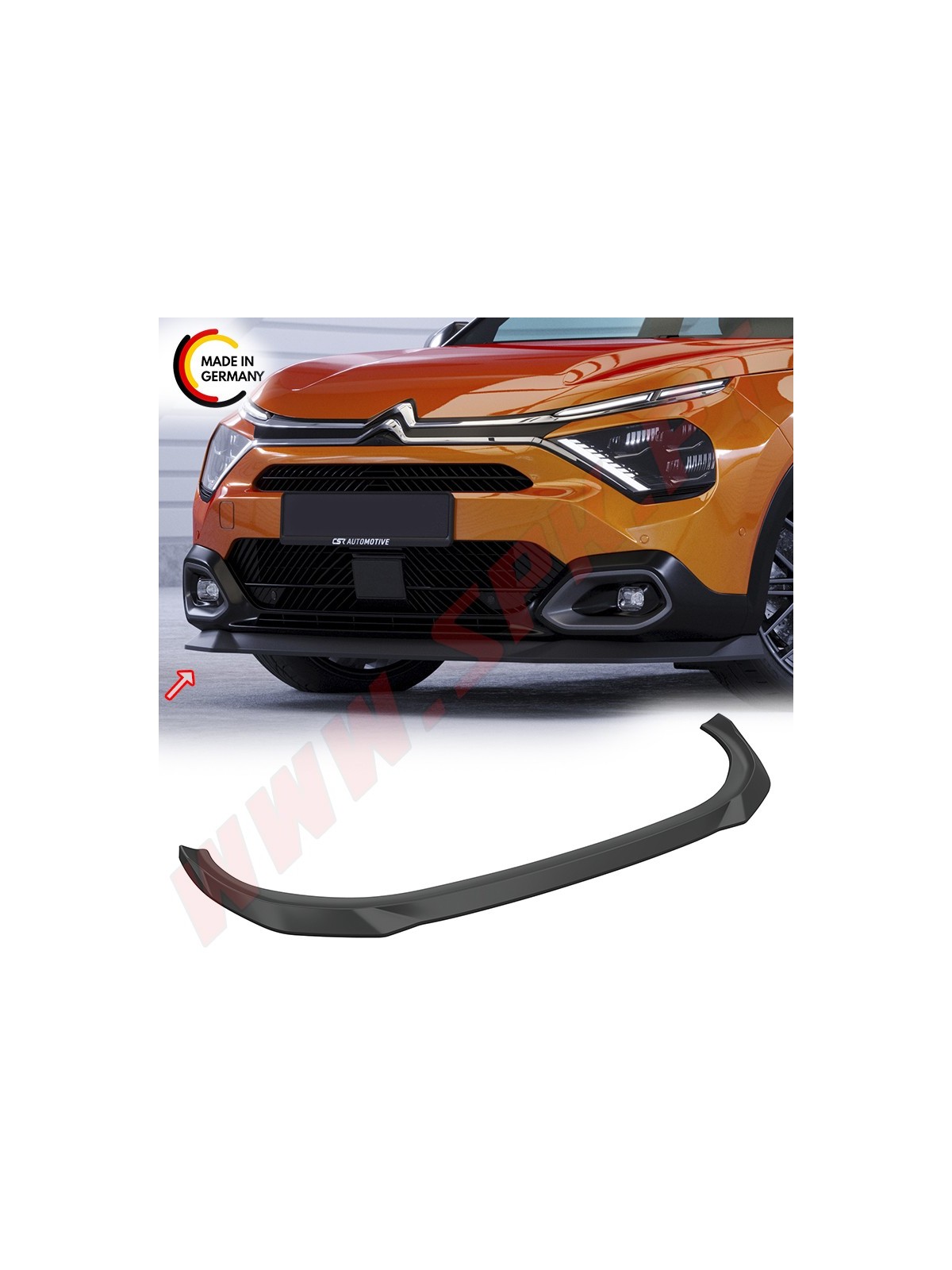 Lip Spoiler Frontal - Citroen C4 - 3º Geração (2020-) Lip Spoiler Frontal - Citroen C4 - 3º Geração (2020-)