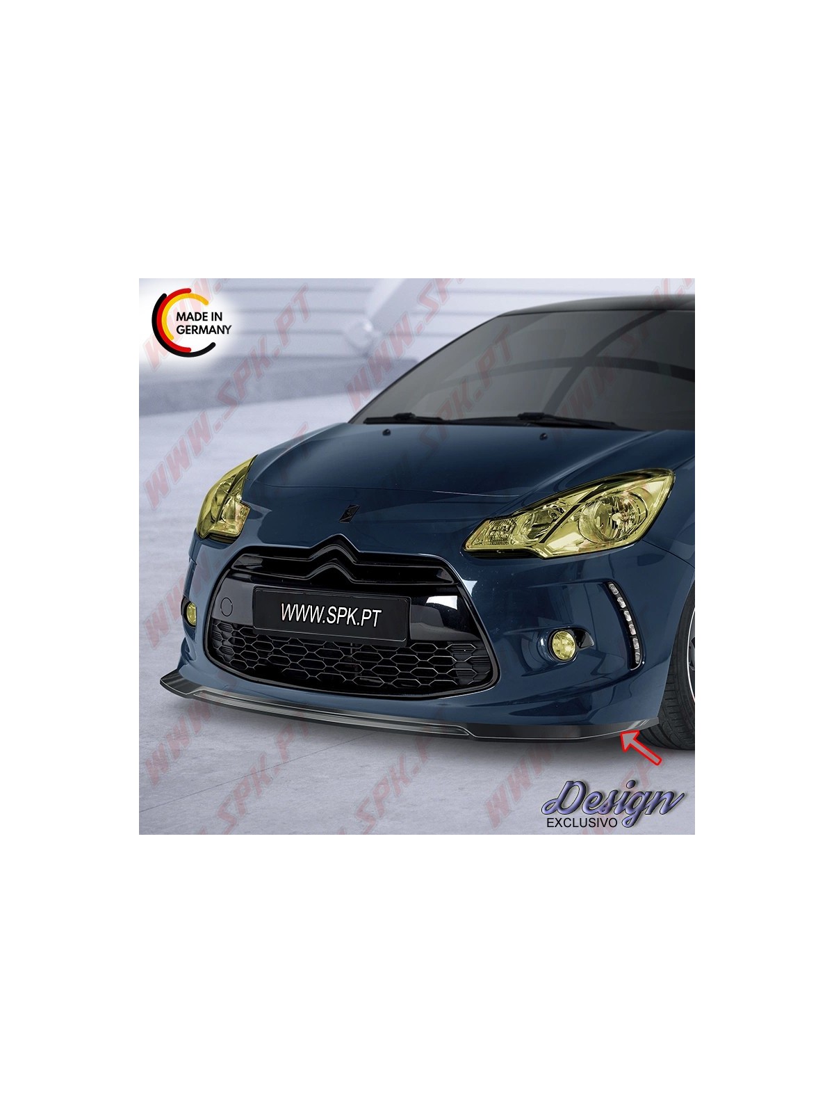Lip Spoiler Frontal - Citroen DS3 (2010-2016) Lip Spoiler Frontal - Citroen DS3 (2010-2016)