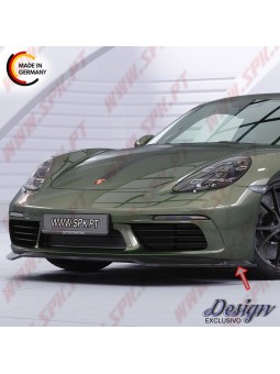 Pack Lip Spoiler Frontal + Embaladeiras Laterais - Porsche 718 Boxster 982 / 718 Cayman 982 (2016-)