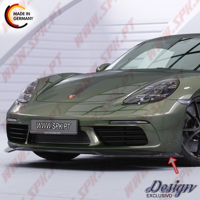 Lip Spoiler Frontal - Porsche 718 Boxster 982 / 718 Cayman 982 (2016-)