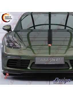 Lip Spoiler Frontal - Porsche 718 Boxster 982 / 718 Cayman 982 (2016-)