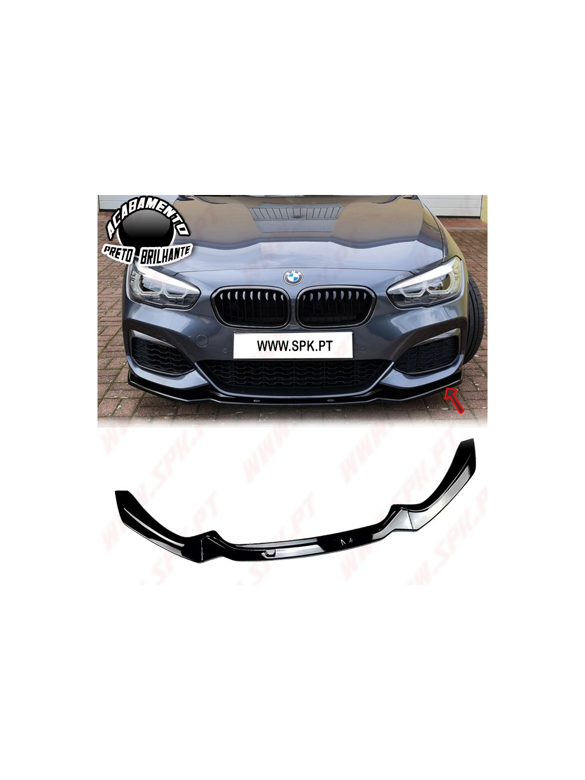 Lip Spoiler Frontal BMW F20 / F21 LCI M (2015-2019) Lip Spoiler Frontal BMW F20 / F21 LCI M (2015-2019)