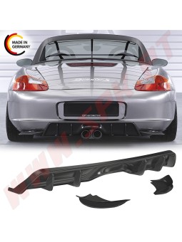 Difusor Traseiro + Flaps Laterais - Porsche Boxster 986 (1996-2002)
