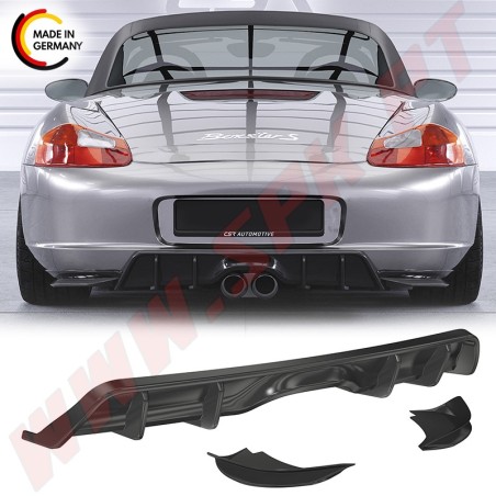 Difusor Traseiro + Flaps Laterais - Porsche Boxster 986 (1996-2002)