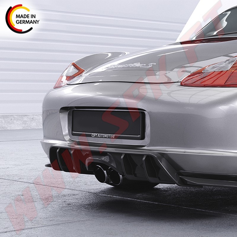 Difusor Traseiro + Flaps Laterais - Porsche Boxster 986 (1996-2002)