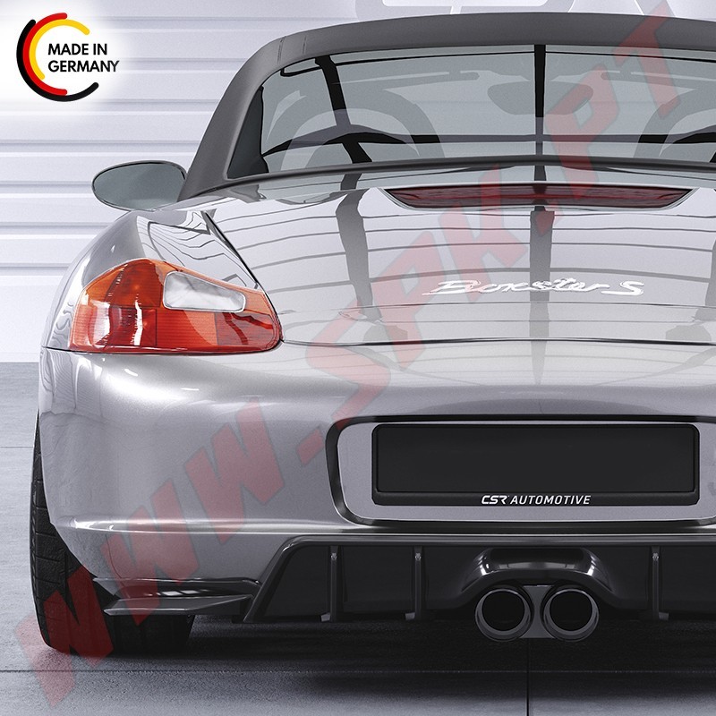 Difusor Traseiro + Flaps Laterais - Porsche Boxster 986 (1996-2002)