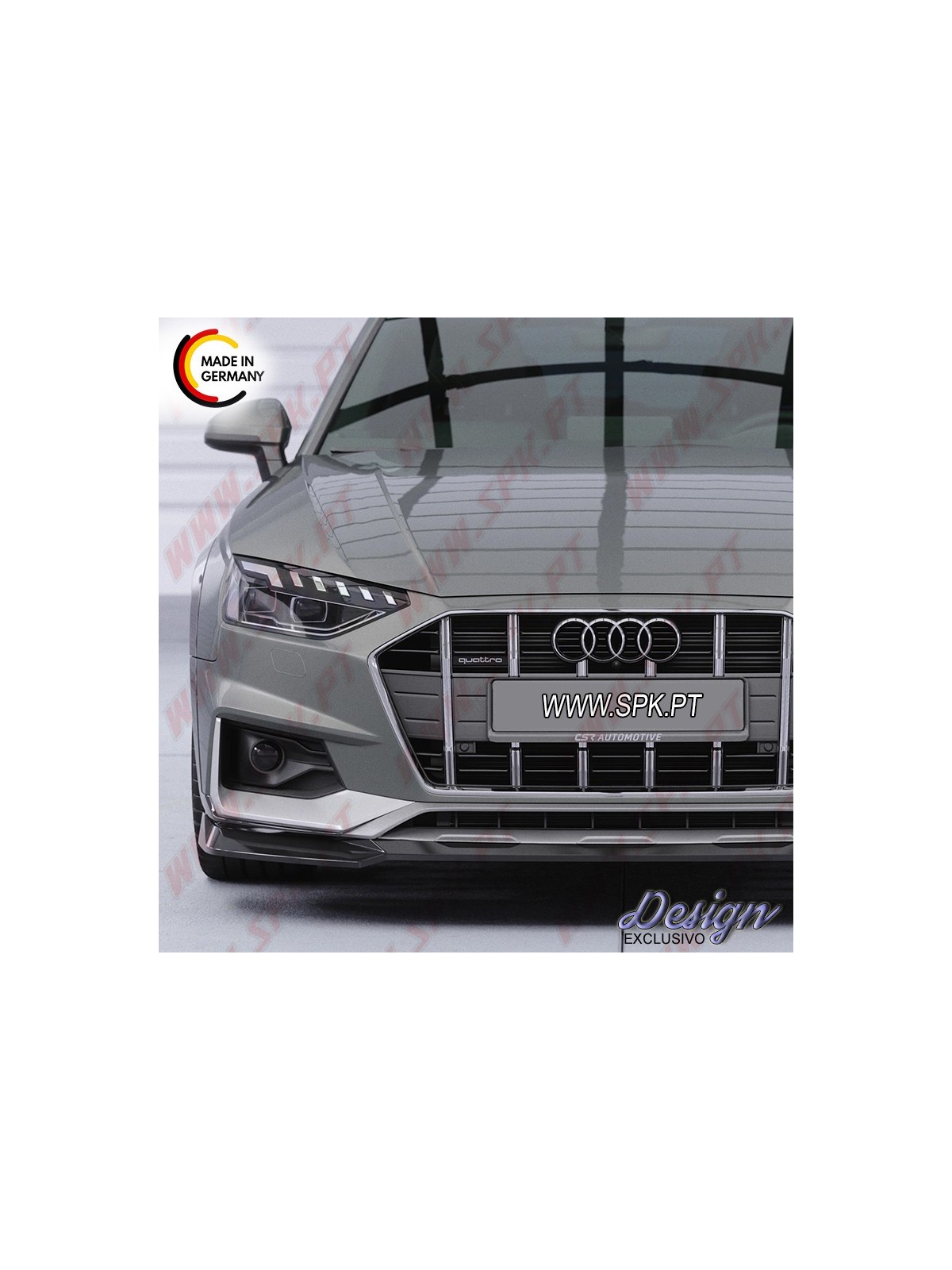 Lip Spoiler Frontal Audi A4 Allroad B9 Facelift (2019-)