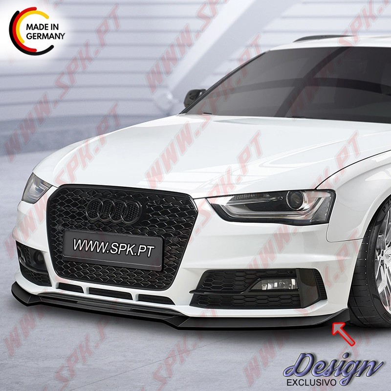 Lip Spoiler Frontal - Audi A4 Sport B8 Facelift (2011-2015) Lip Spoiler Frontal - Audi A4 Sport B8 Facelift (2011-2015)