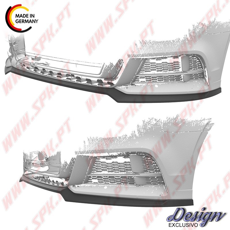 Lip Spoiler Frontal - Audi A3 S-Line / S3 8V - Sedan / Cabrio (2016-2020) Lip Spoiler Frontal - Audi A3 S-Line / S3 8V - Sedan / Cabrio (2016-2020)
