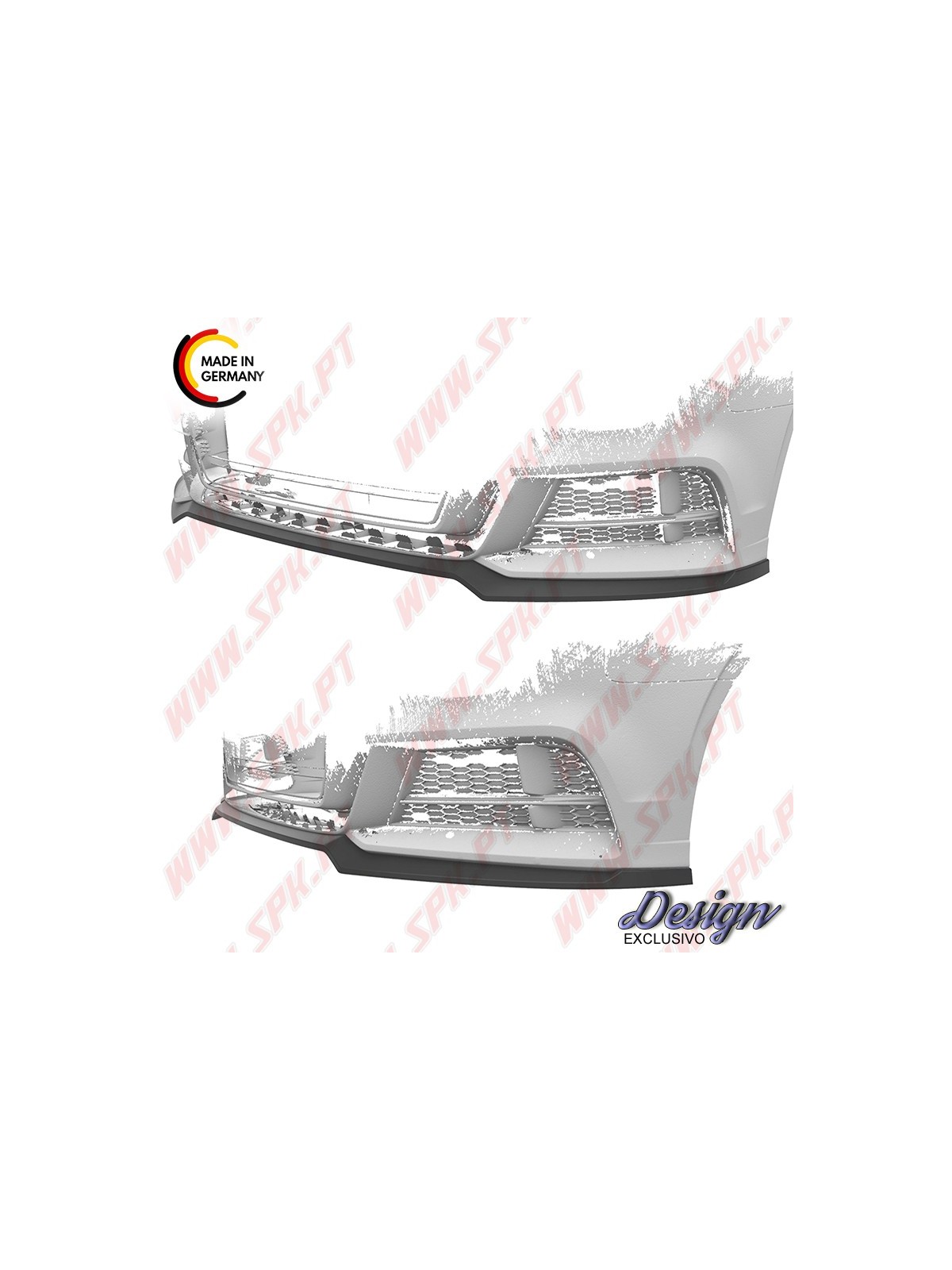 Lip Spoiler Frontal - Audi A3 S-Line / S3 8V - Sedan / Cabrio (2016-2020) Lip Spoiler Frontal - Audi A3 S-Line / S3 8V - Sedan / Cabrio (2016-2020)