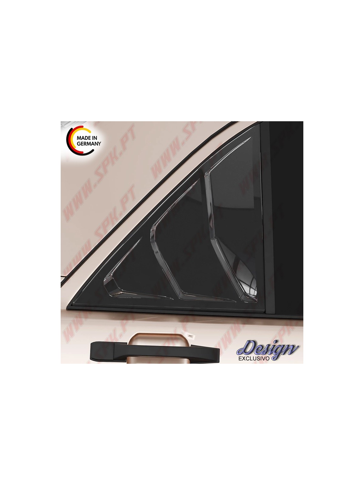 Louver / Spoilers de Vidros Laterais - Mercedes 190 - W201 (1982-1993) Louver / Spoilers de Vidros Laterais - Mercedes 190 - W201 (1982-1993)