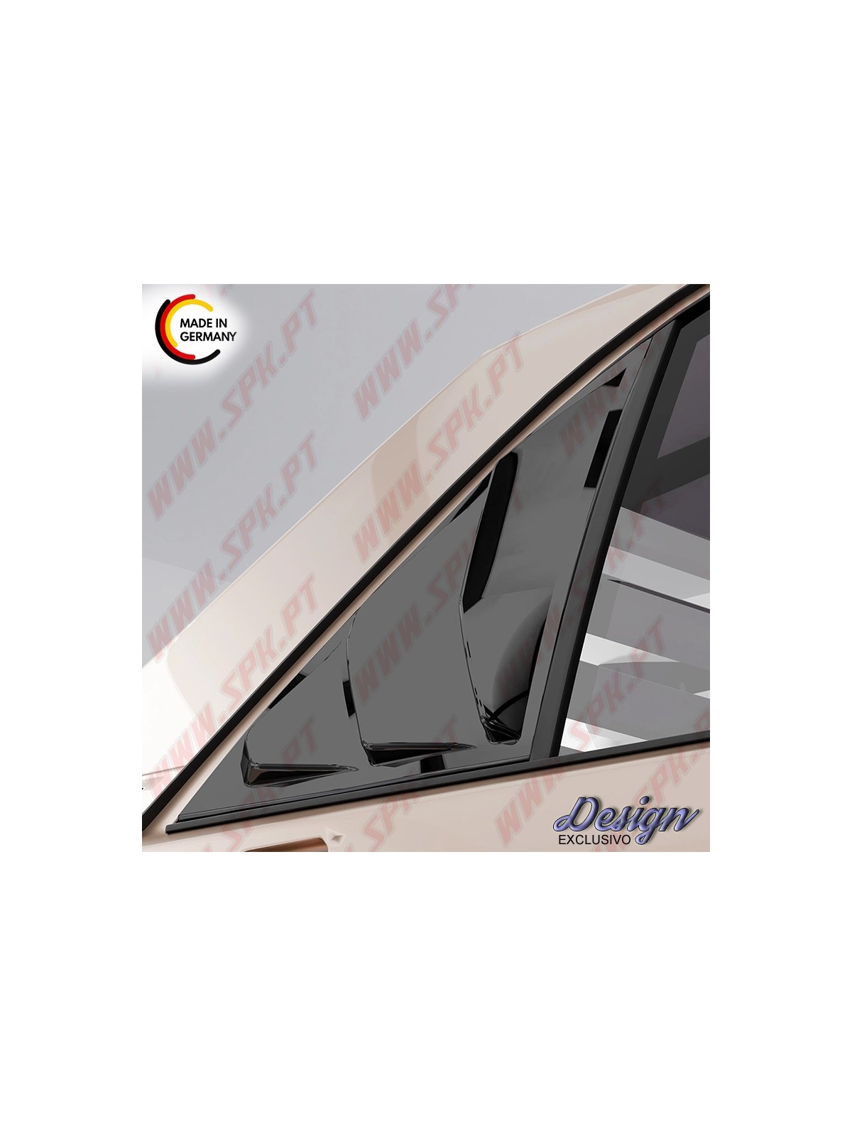Louver / Spoilers de Vidros Laterais - Mercedes 190 - W201 (1982-1993) Louver / Spoilers de Vidros Laterais - Mercedes 190 - W201 (1982-1993)