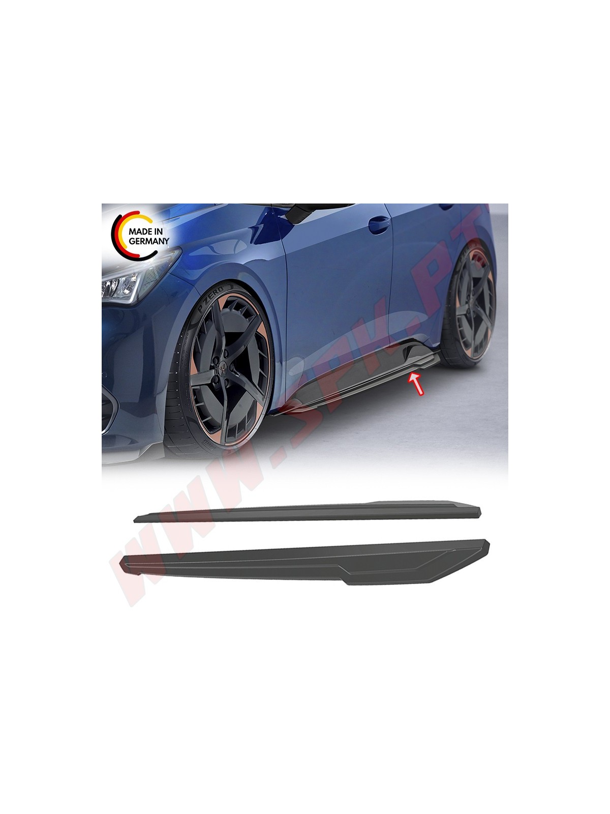 Embaladeiras Laterais - Cupra Born (2021-) Embaladeiras Laterais - Cupra Born (2021-)
