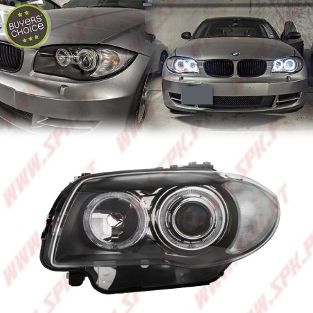 Faróis Angel Eyes LED - BMW E81 / E82 / E87 / E88 (2004-2011)