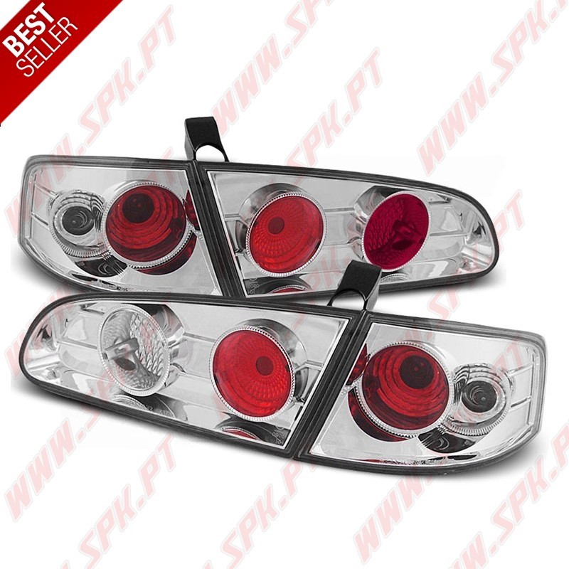 Farolins Cristal Chrome - Seat Ibiza 6L (2002-2008) Farolins Cristal Chrome - Seat Ibiza 6L (2002-2008)