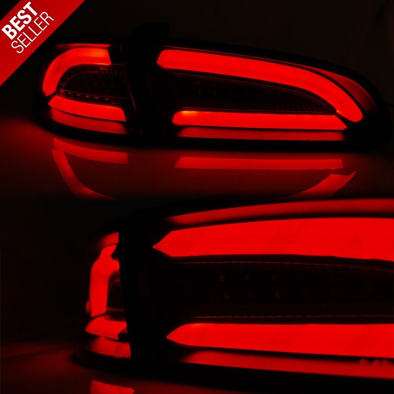 Farolins LED Red+Smoke - Seat Ibiza 6L (2002-2008) Farolins LED Red+Smoke - Seat Ibiza 6L (2002-2008)