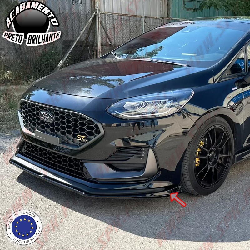 Lip Spoiler Frontal V.1 - Ford Fiesta 8 ST Facelift (2021-2024) Lip Spoiler Frontal V.1 - Ford Fiesta 8 ST Facelift (2021-2024)
