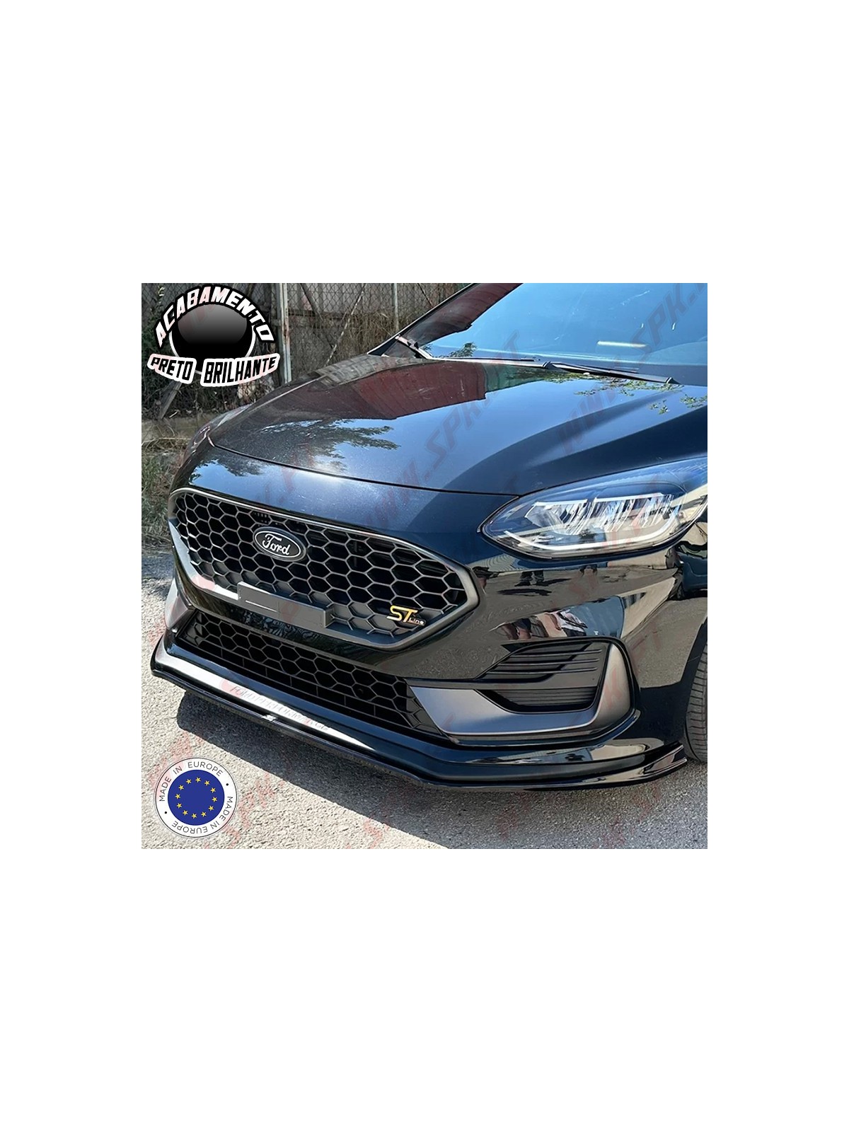 Lip Spoiler Frontal V.1 - Ford Fiesta 8 ST Facelift (2021-2024) Lip Spoiler Frontal V.1 - Ford Fiesta 8 ST Facelift (2021-2024)