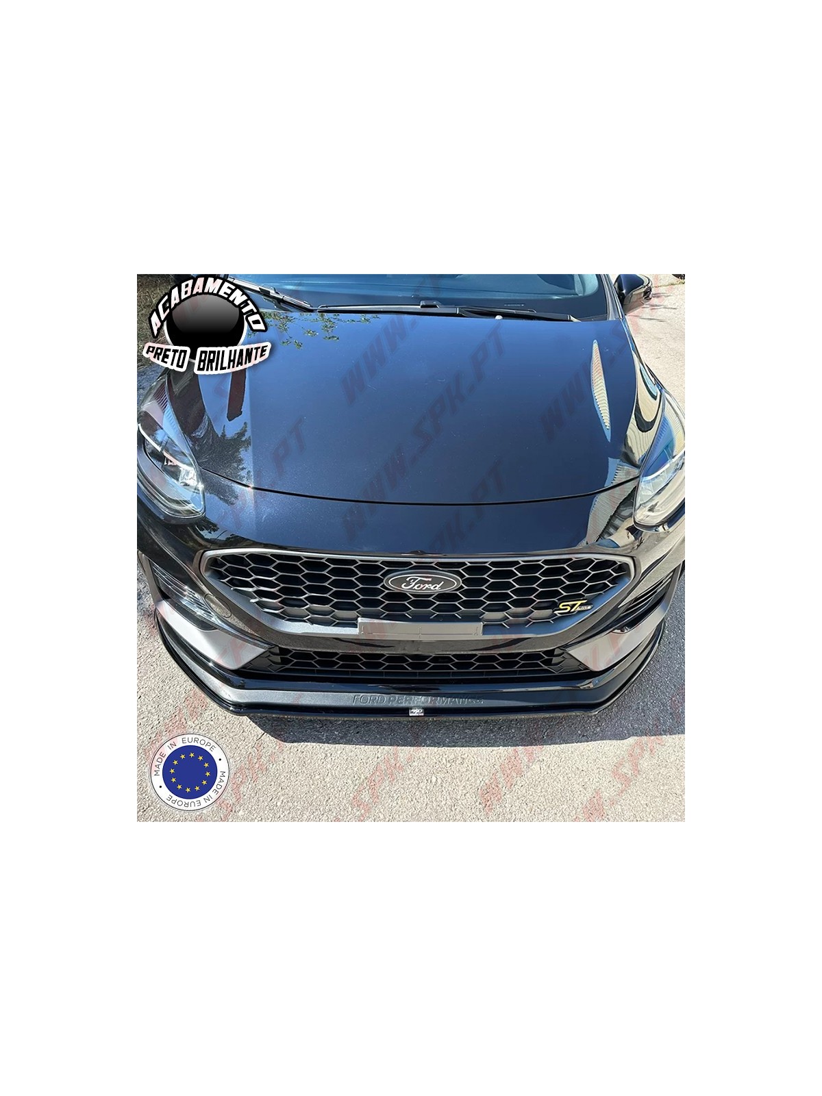 Lip Spoiler Frontal V.1 - Ford Fiesta 8 ST Facelift (2021-2024) Lip Spoiler Frontal V.1 - Ford Fiesta 8 ST Facelift (2021-2024)