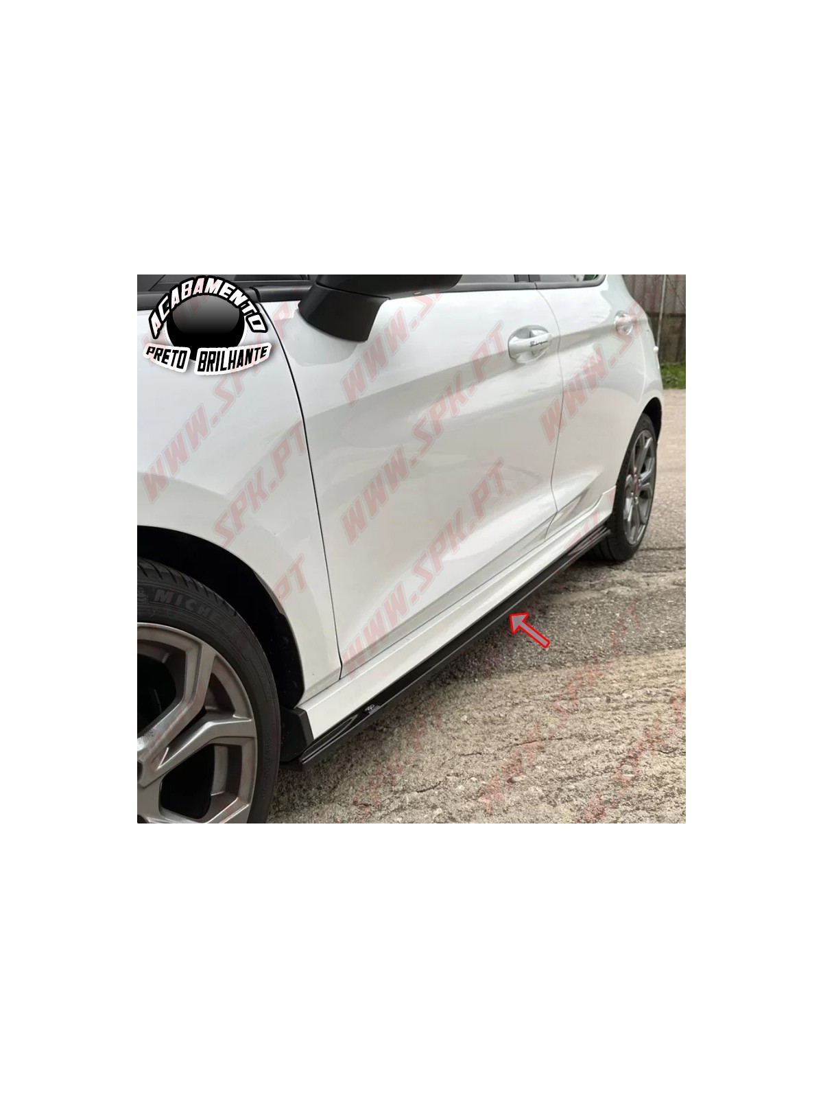 Extensão de Embaladeiras V.1 - Ford Fiesta ST / ST-Line (2017-2024) Extensão de Embaladeiras V.1 - Ford Fiesta ST / ST-Line (2017-2024)