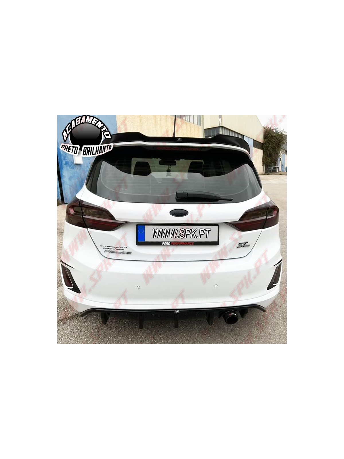 Difusor Traseiro - Ford Fiesta ST-Line (2017-2024)