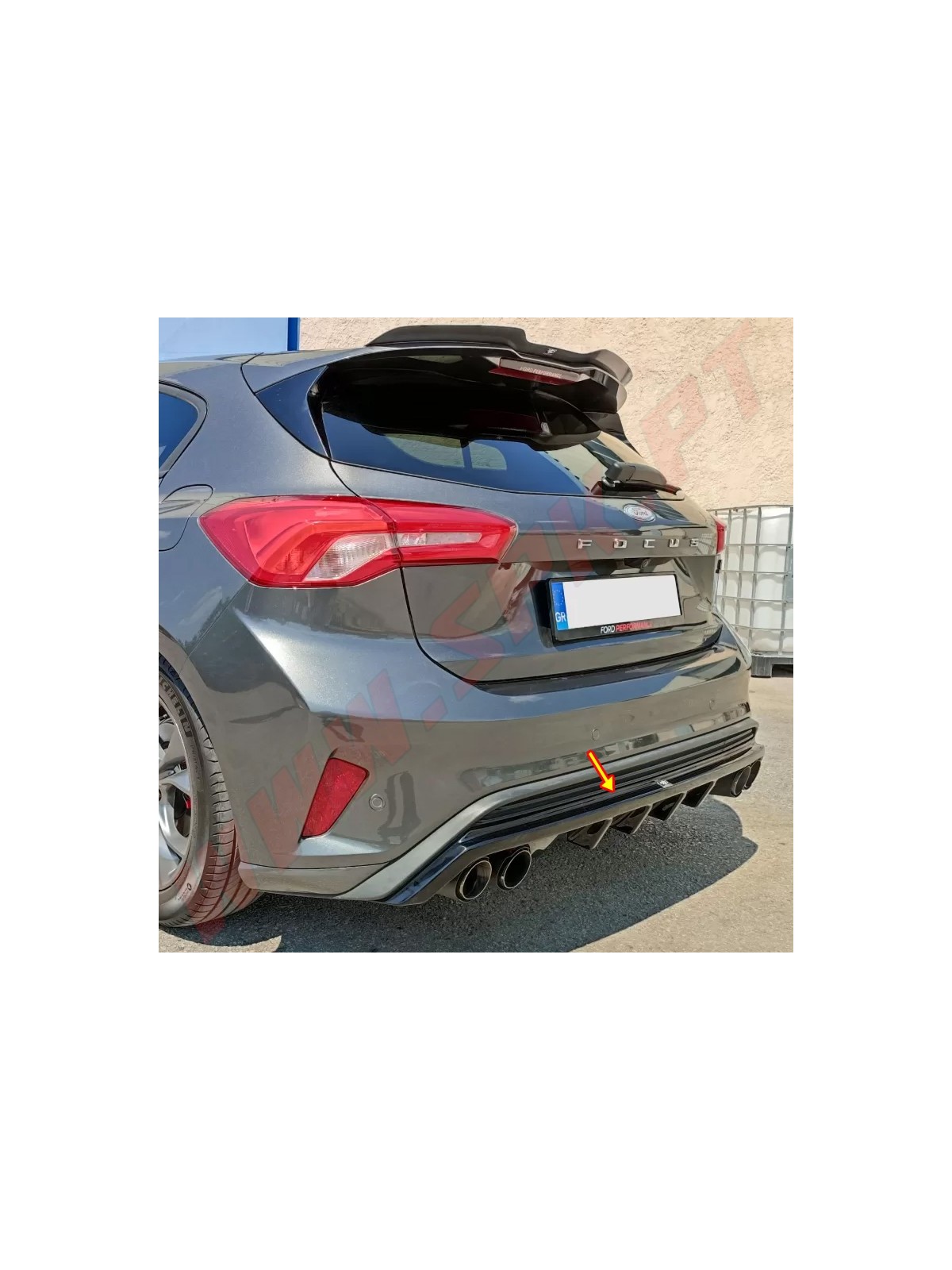 Difusor Traseiro - Ford Focus 4 ST-Line (2018-2022)