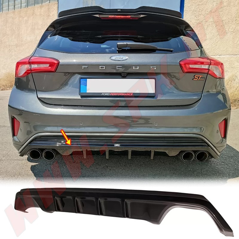 Difusor Traseiro - Ford Focus 4 ST-Line (2018-2022)