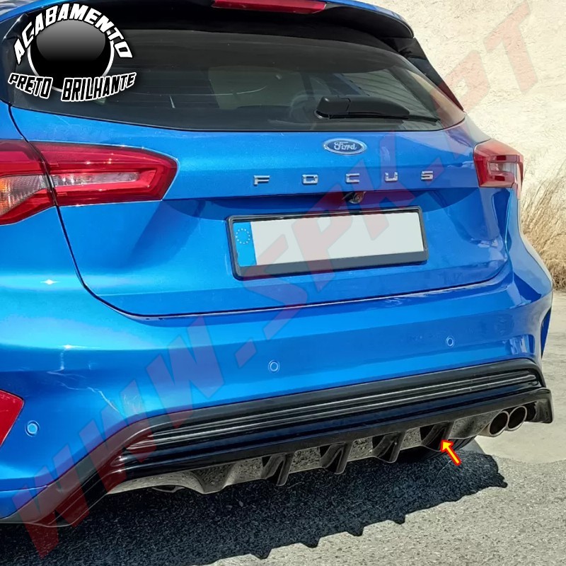 Difusor Traseiro - Ford Focus 4 ST-Line (2018-2022)