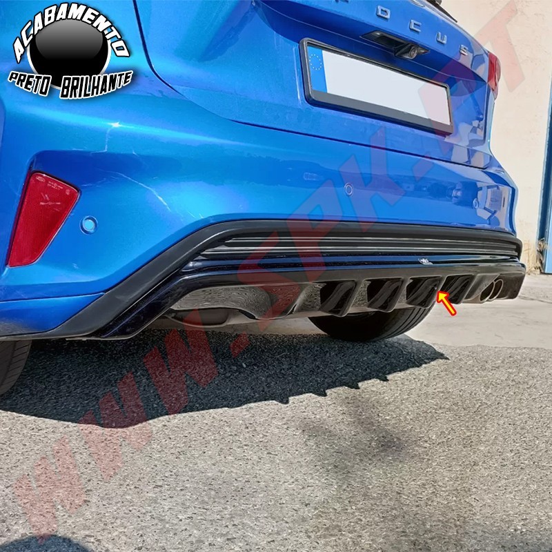Difusor Traseiro - Ford Focus 4 ST-Line (2018-2022)