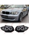 Faróis Angel Eyes LED - BMW E81 / E82 / E87 / E88 (2004-2011)