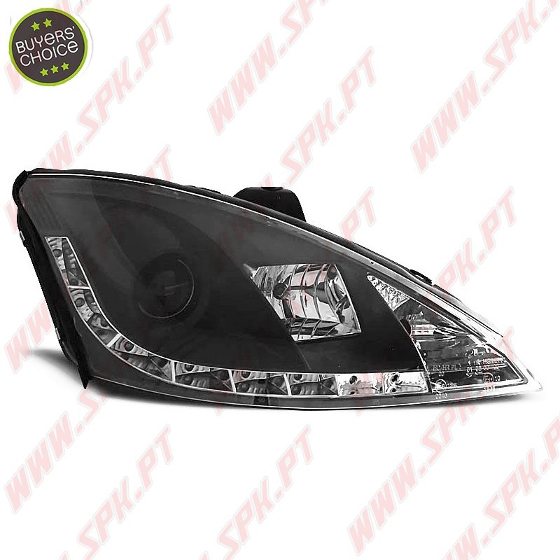 Faróis Daylight LED / BLack - Ford Focus 1 (1998-2001)