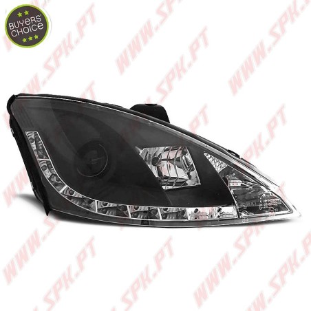 Faróis Daylight LED / BLack - Ford Focus 1 (1998-2001)