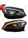 Faróis FULL-LED / Black - Mercedes W176 (2012-2018) Faróis FULL-LED / Black - Mercedes W176 (2012-2018)