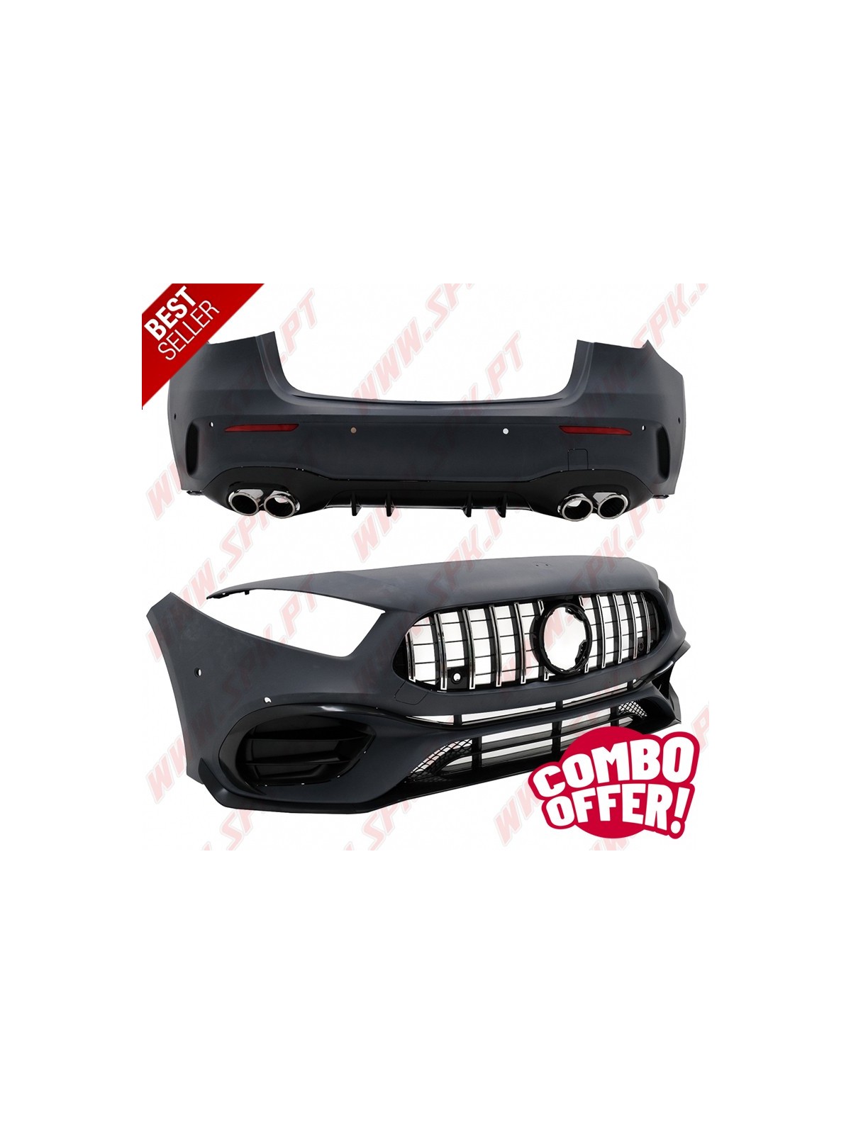 Pack Body-Kit + Aileron Look A45 AMG  - Mercedes W177 Hatchback (2018-2022)
