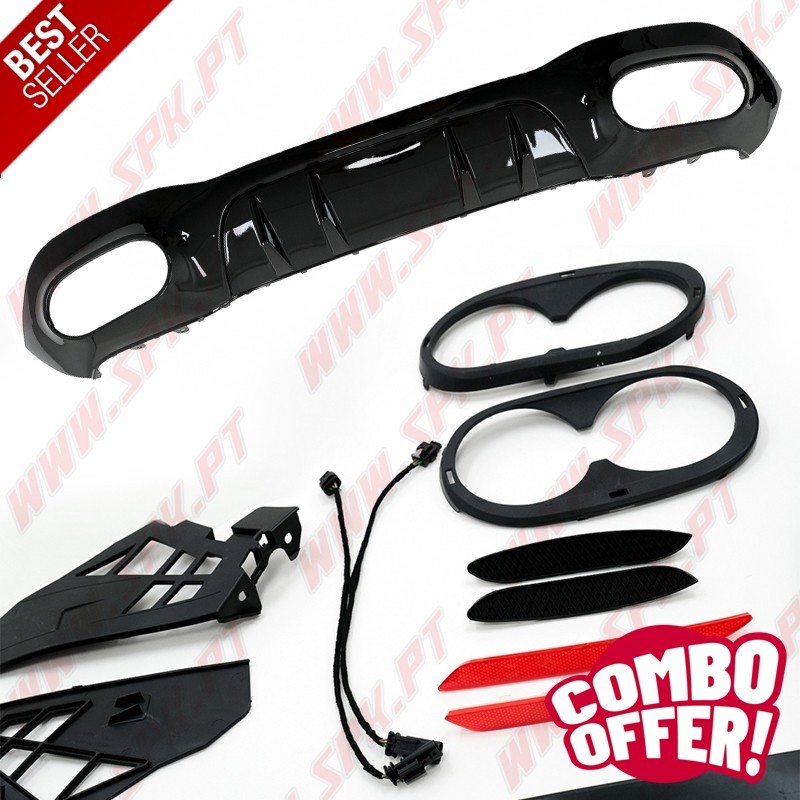 Pack Body-Kit + Aileron Look A45 AMG  - Mercedes W177 Hatchback (2018-2022)