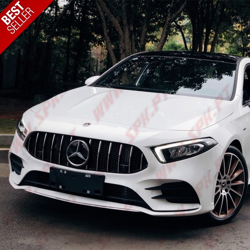 Grelha Frontal Look GTR Black+Chrome - Mercedes W177 / V177 (2018-2022)