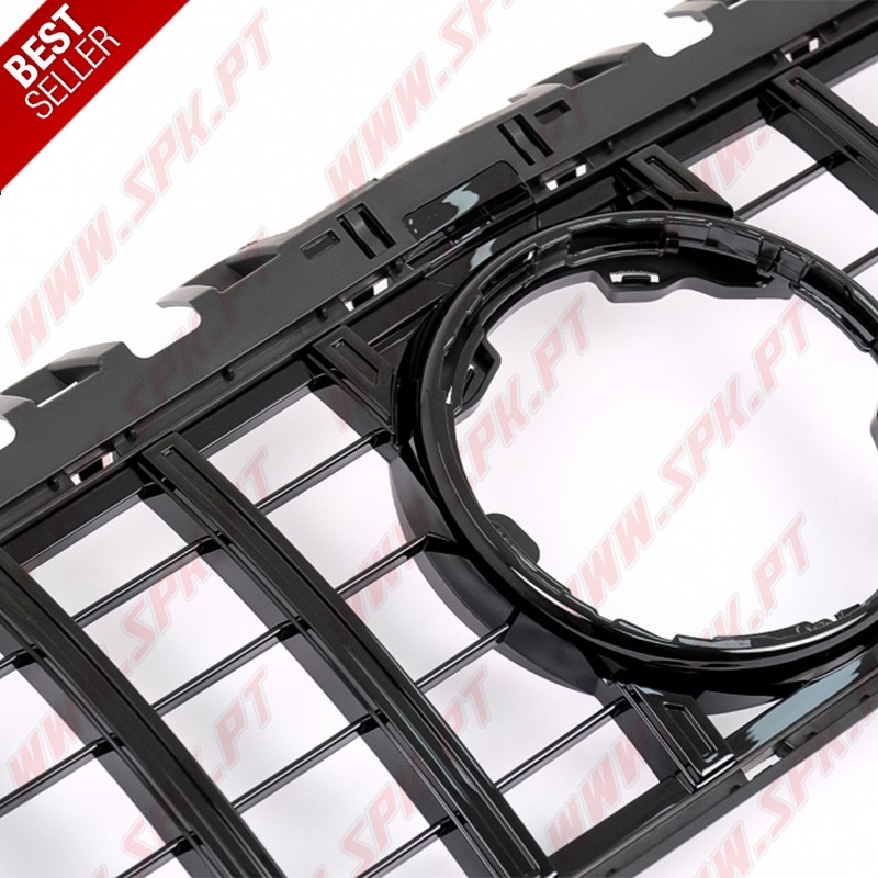 Grelha Frontal Look GTR Full Black - Mercedes W177 / V177 (2018-2022)
