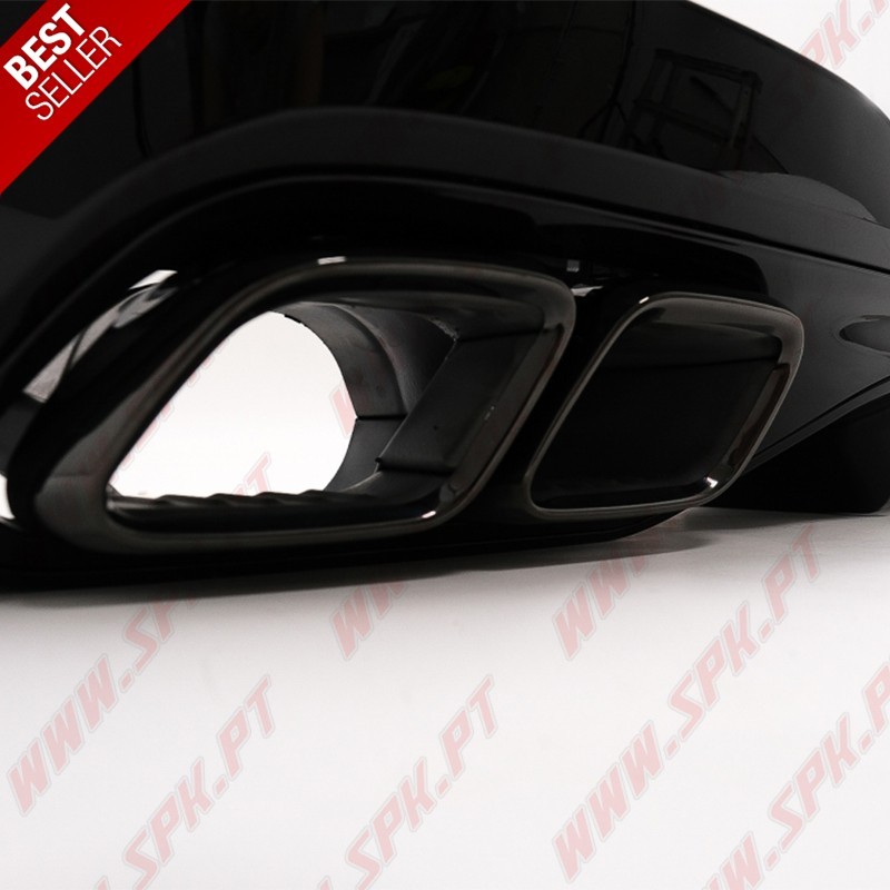 Difusor Traseiro + Ponteiras Smoke Look AMG - Mercedes W206 (2021-) Difusor Traseiro + Ponteiras Smoke Look AMG - Mercedes W206 (2021-)