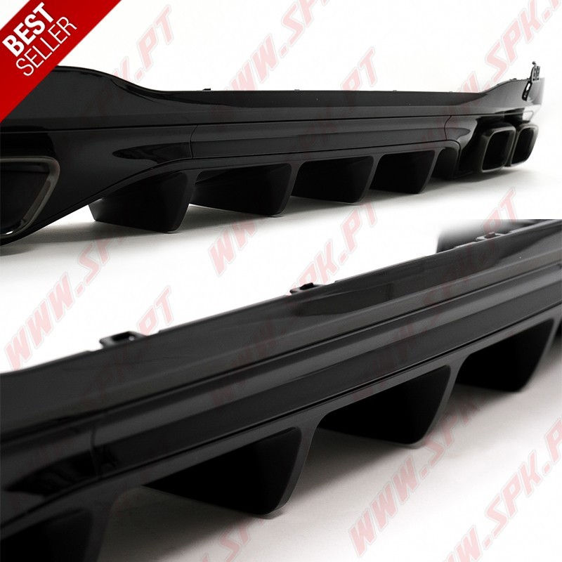 Difusor Traseiro + Ponteiras Smoke Look AMG - Mercedes W206 (2021-) Difusor Traseiro + Ponteiras Smoke Look AMG - Mercedes W206 (2021-)
