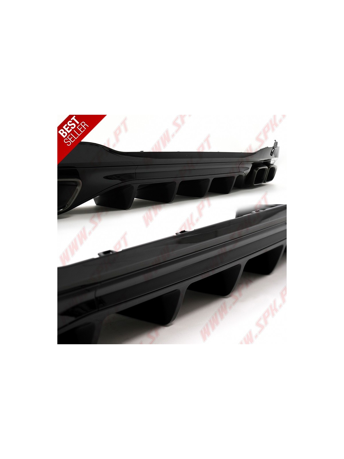 Difusor Traseiro + Ponteiras Smoke Look AMG - Mercedes W206 (2021-) Difusor Traseiro + Ponteiras Smoke Look AMG - Mercedes W206 (2021-)