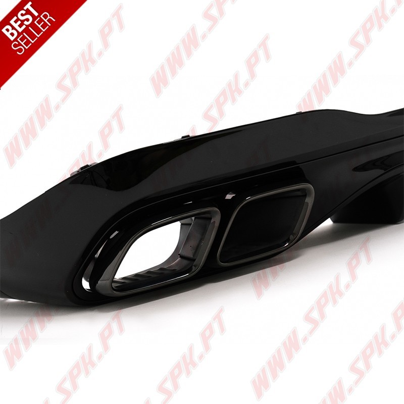 Difusor Traseiro + Ponteiras Smoke Look AMG - Mercedes W206 (2021-) Difusor Traseiro + Ponteiras Smoke Look AMG - Mercedes W206 (2021-)