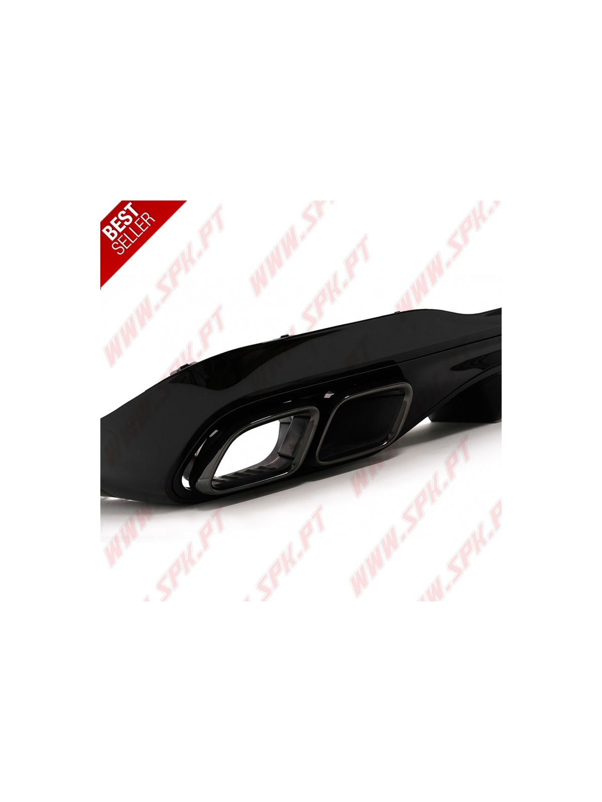 Difusor Traseiro + Ponteiras Smoke Look AMG - Mercedes W206 (2021-) Difusor Traseiro + Ponteiras Smoke Look AMG - Mercedes W206 (2021-)
