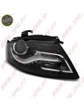 Faróis Daylight LED / Black - Audi A4 B8 (2008-2011) Faróis Daylight LED / Black - Audi A4 B8 (2008-2011)