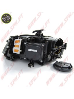 Faróis Daylight LED / Black - Audi A4 B8 (2008-2011)