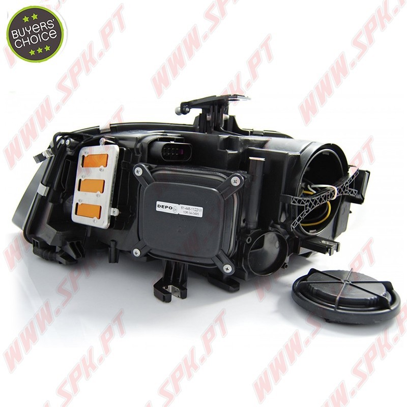 Faróis Daylight LED / Black - Audi A4 B8 (2008-2011) Faróis Daylight LED / Black - Audi A4 B8 (2008-2011)