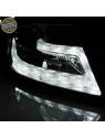 Faróis Tubelight DRL / Chrome - Audi A4 B8 (2008-2011)