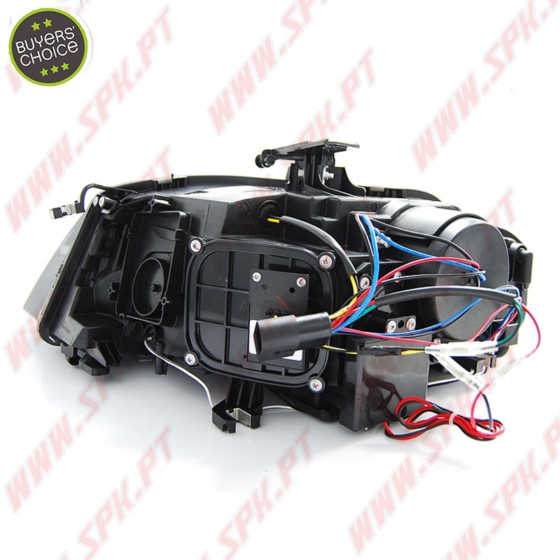 Faróis Tubelight DRL / Black - Audi A4 B8 (2008-2011) Faróis Tubelight DRL / Black - Audi A4 B8 (2008-2011)