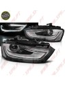 Faróis Daylight LED / Black - Audi A4 B8 Facelift (2012-2015) Faróis Daylight LED / Black - Audi A4 B8 Facelift (2012-2015)